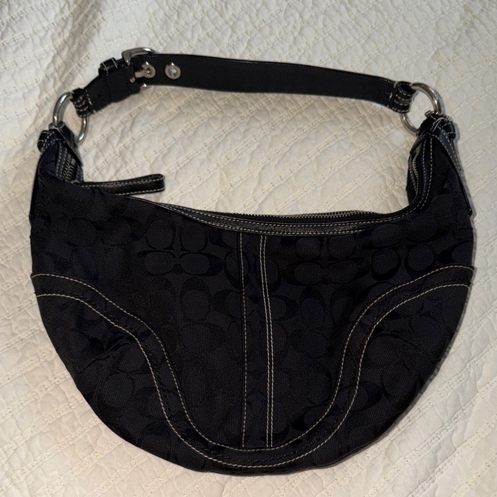 Coach SoHo Signature Jacquard Hobo Shoulder Bag
